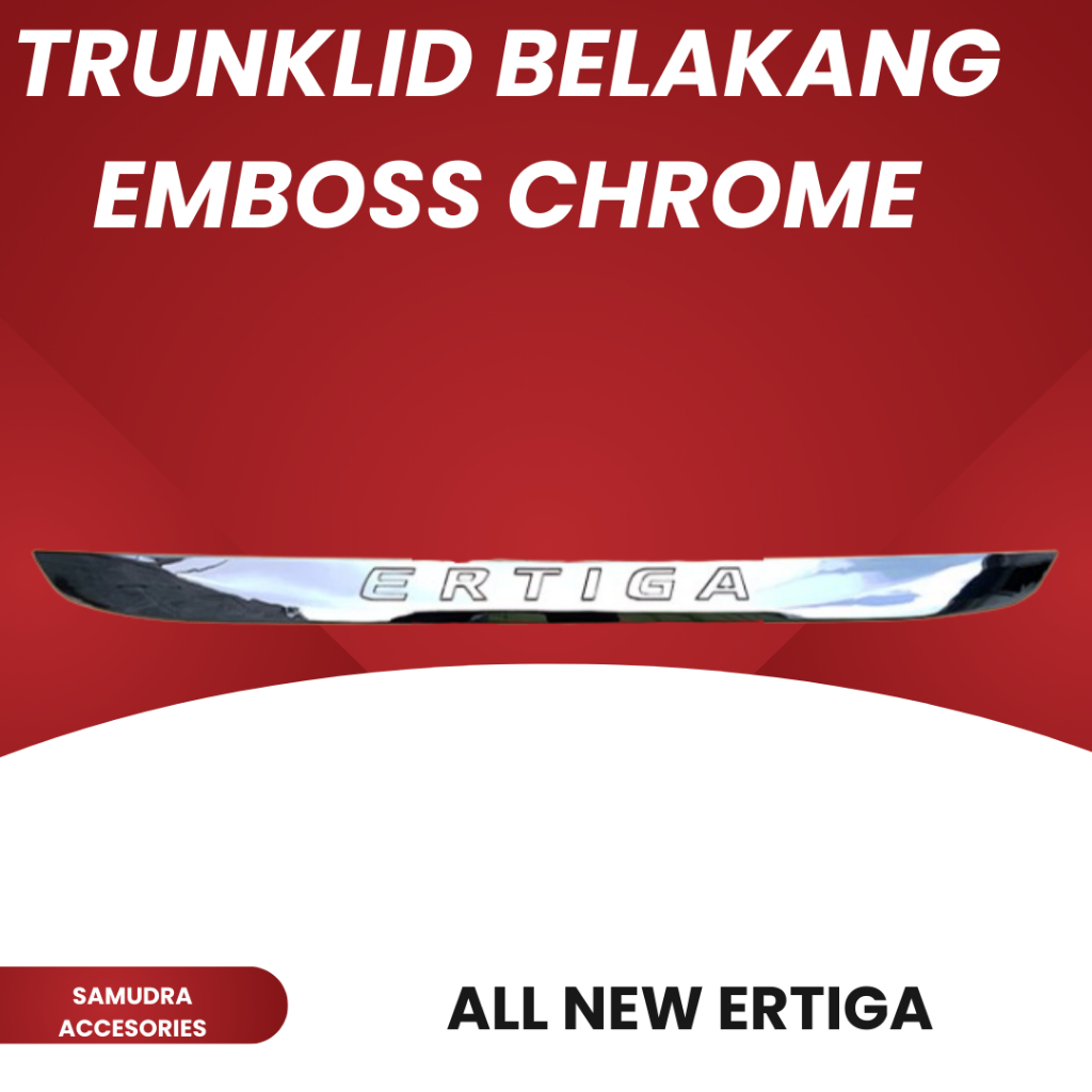 [ EMBOSS ] TRUNKLID BELAKANG ALL NEW ERTIGA