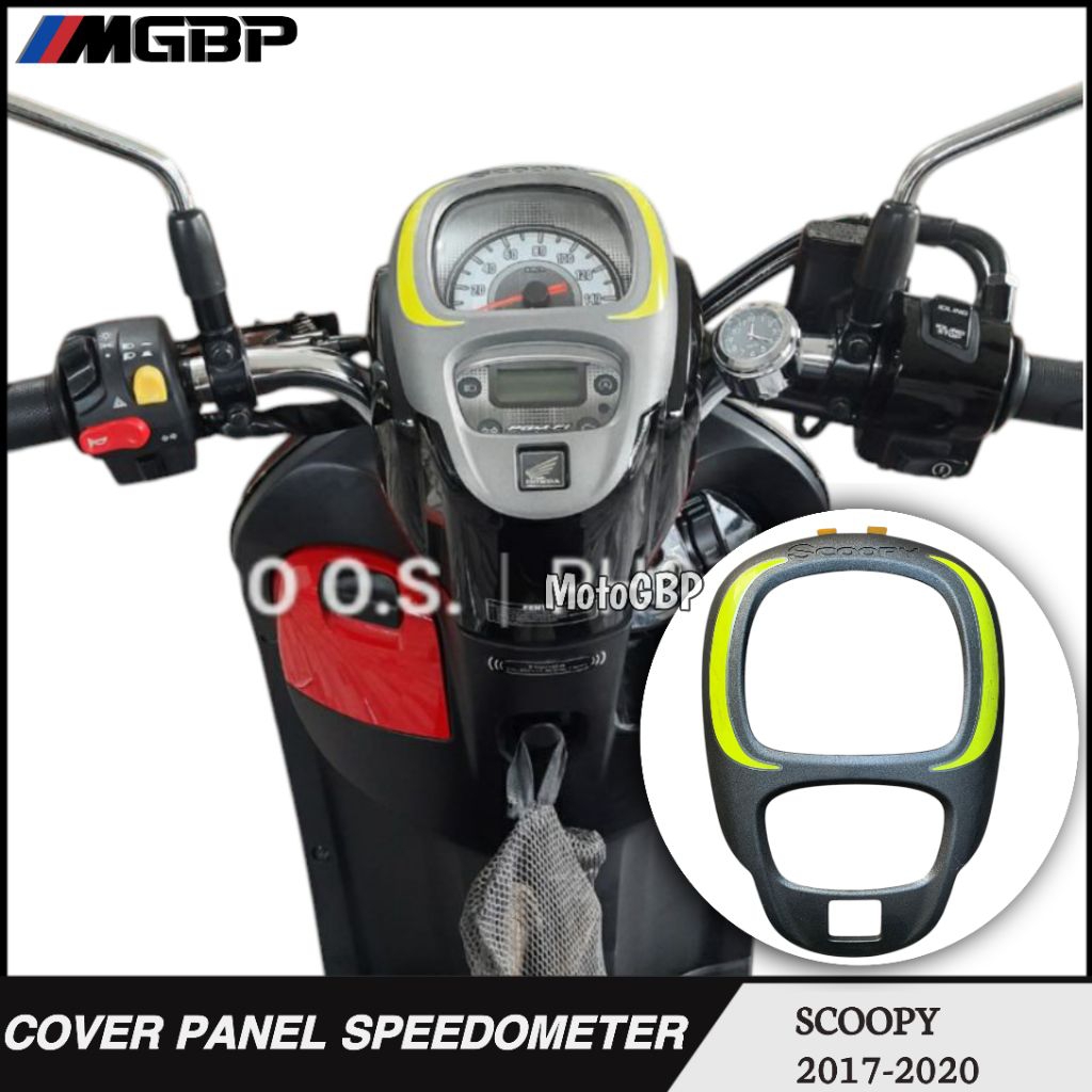 Cover Garnish Spidometer Panel Honda Scoopy Ori Ahm Seri K93 Th 2018-2020