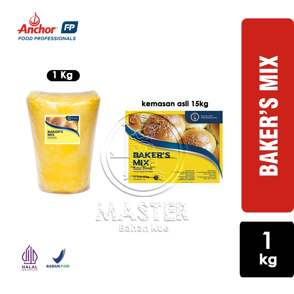 Anchor Baker's mix Butter 1 kg