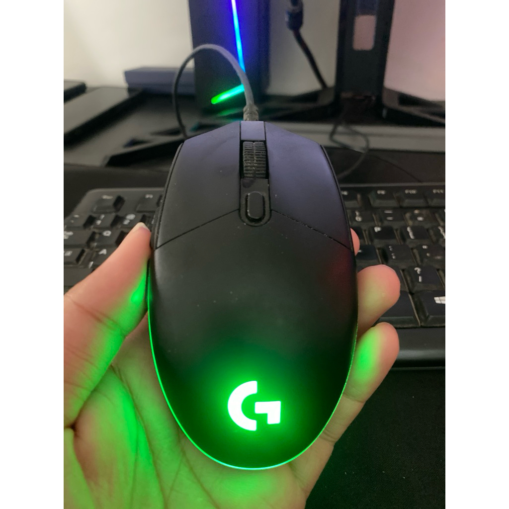 Mouse Logitech G102 Second Bekas pemakaian wajar