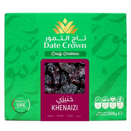 Kurma Date Crown Khenaizi 500 gr BOX