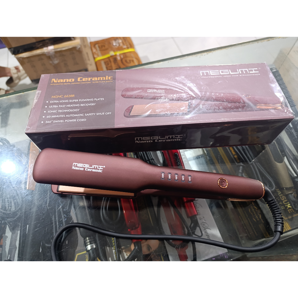 MEGUMI Catokan Nano Ceramic MGNC 6638R Maroon