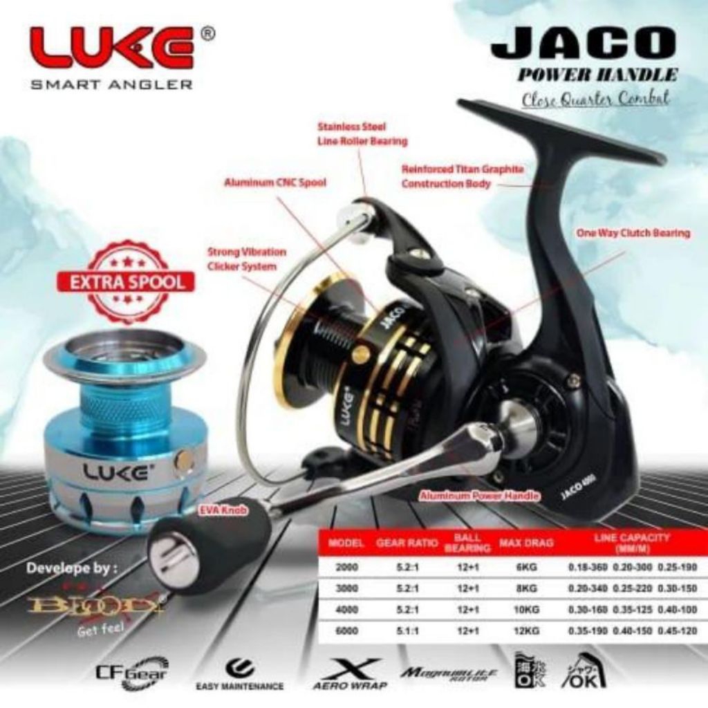 Reel Luke Jaco 6000 Smart Angler