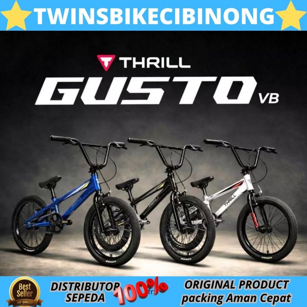 Sepeda BMX 20 THRILL GUSTO ALLOY