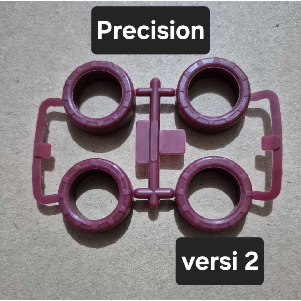 rep tamiya 95634 ban small maroon by Precision Versi 2 low friction