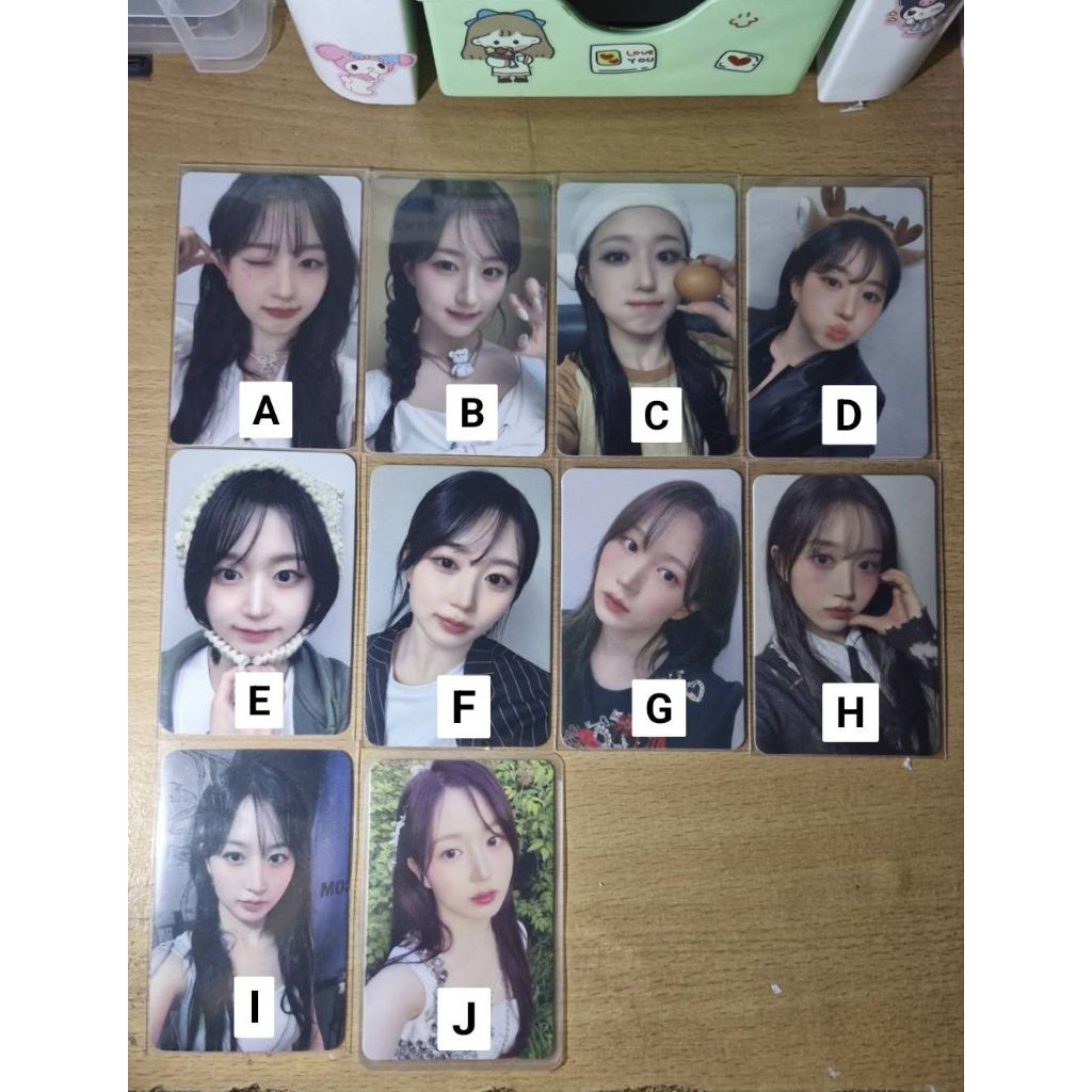 [read desk] Nmixx - WTS PHOTOCARD OFFICIAL HAEWON NMIXX POB