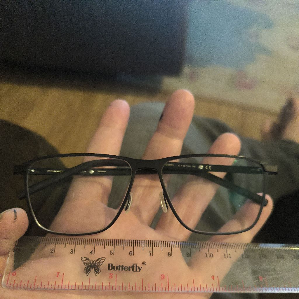 Kacamata Porsche Des. P8391 Titanium ori preloved