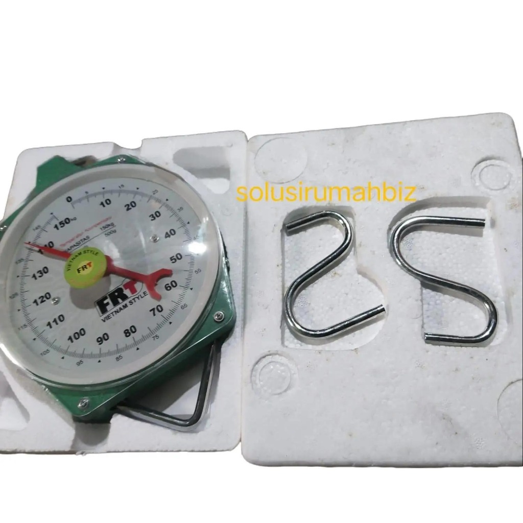 TIMBANGAN GANTUNG DIAL 150KG JARUM 150 KG FRT
