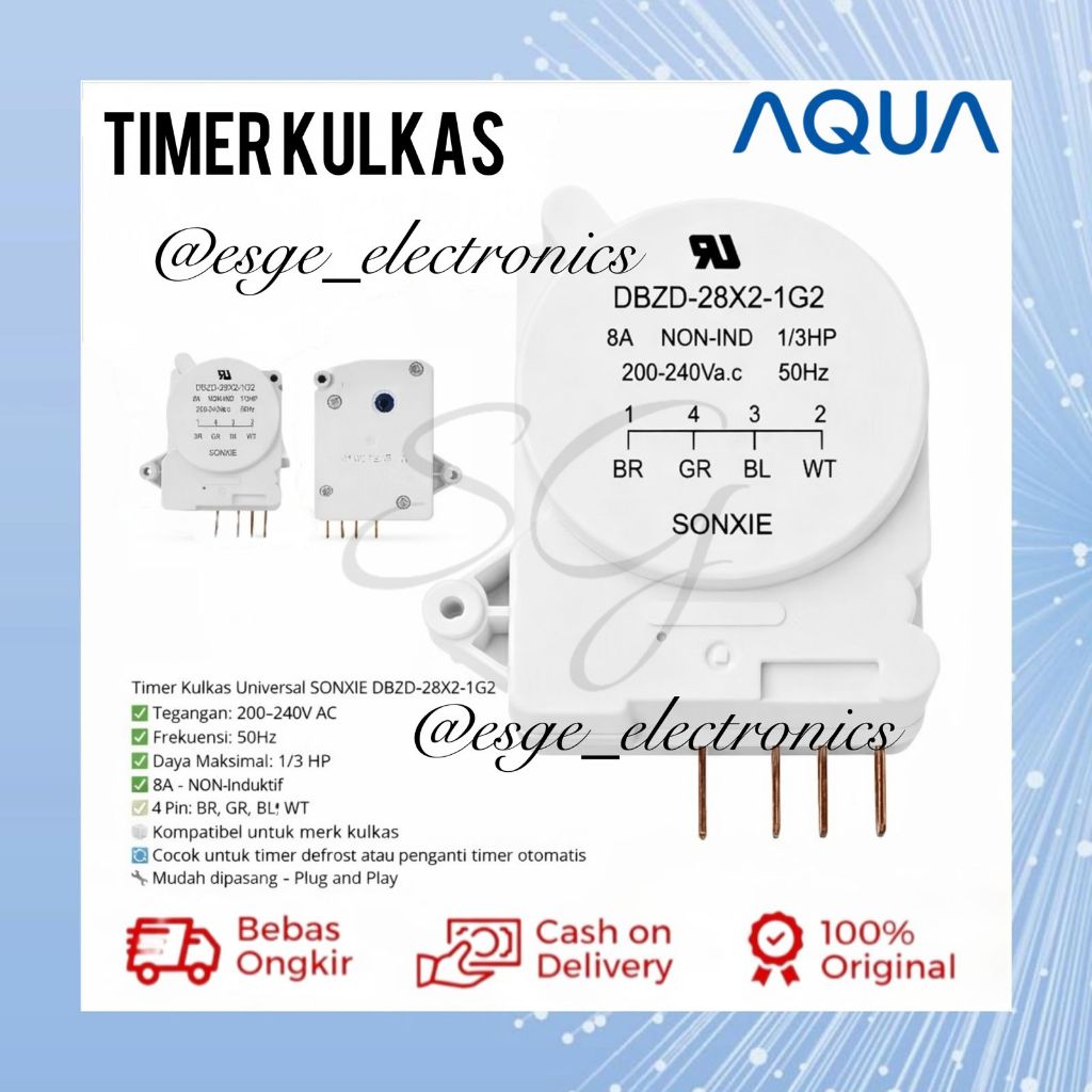 ORIGINAL TIMER KULKAS LG SANKYO TIMER DEFROST KULKAS LGTMDJ704RZR1 TIMER KULKAS LG DEFROST KULKAS LG