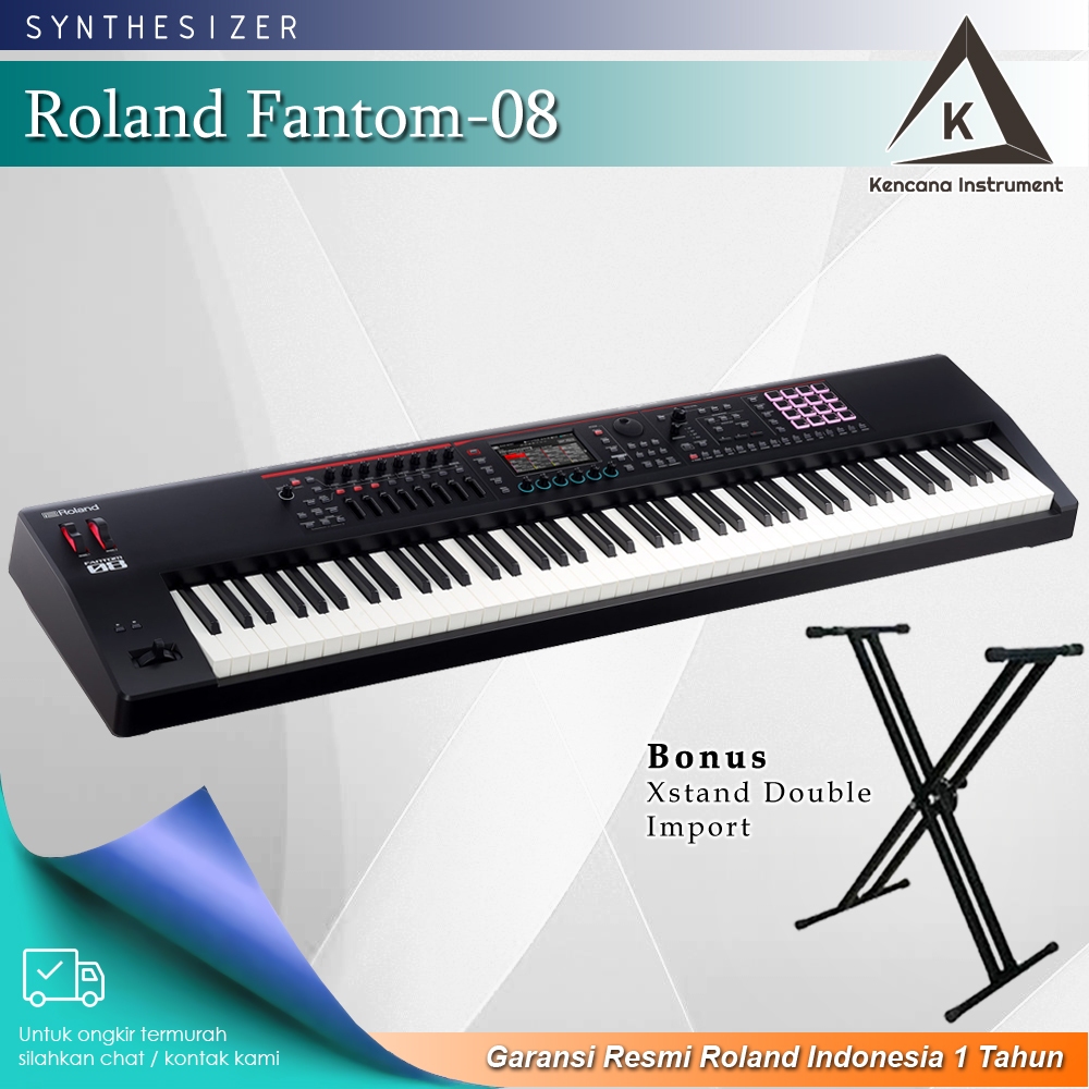 Roland Fantom 08 / Fantom08 / Fantom-08 Synthesizer Keyboard