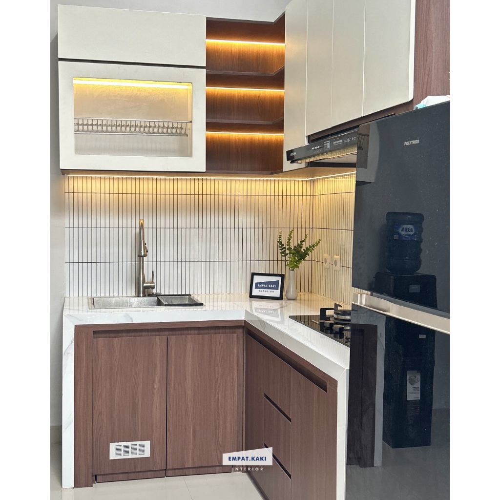Kitchen Set Minimalis Model L Custom Sidoarjo Surabaya
