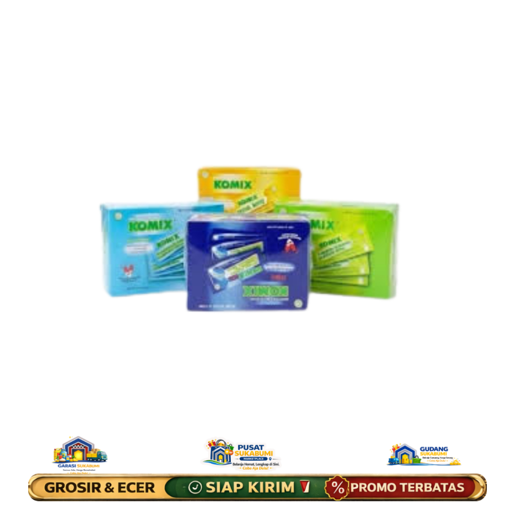 Komix Sachet Batuk Berdahak 1 Box 30 Sachet