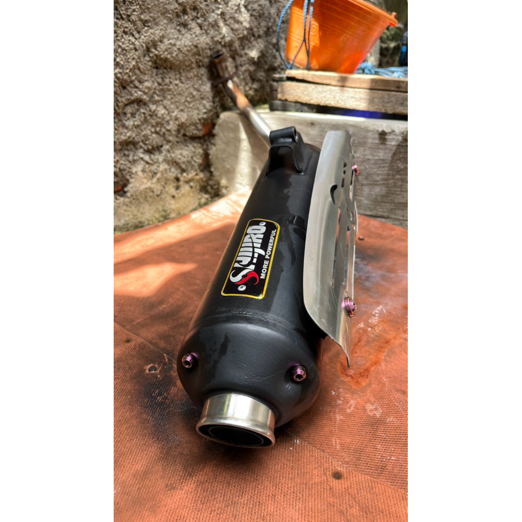 Knalpot SHIJIRO standar racing second