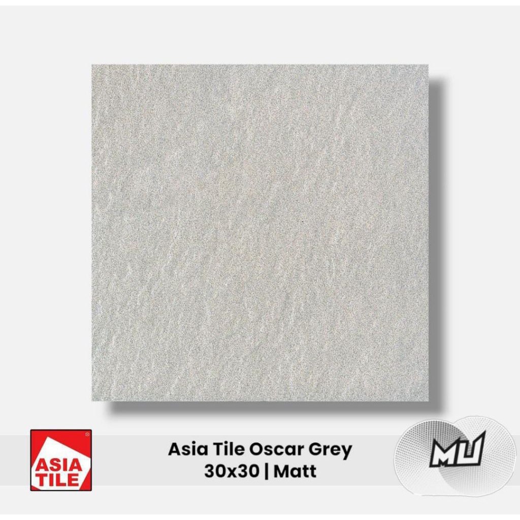 Keramik lantai Asia tile 30x30 Oscar grey kasar