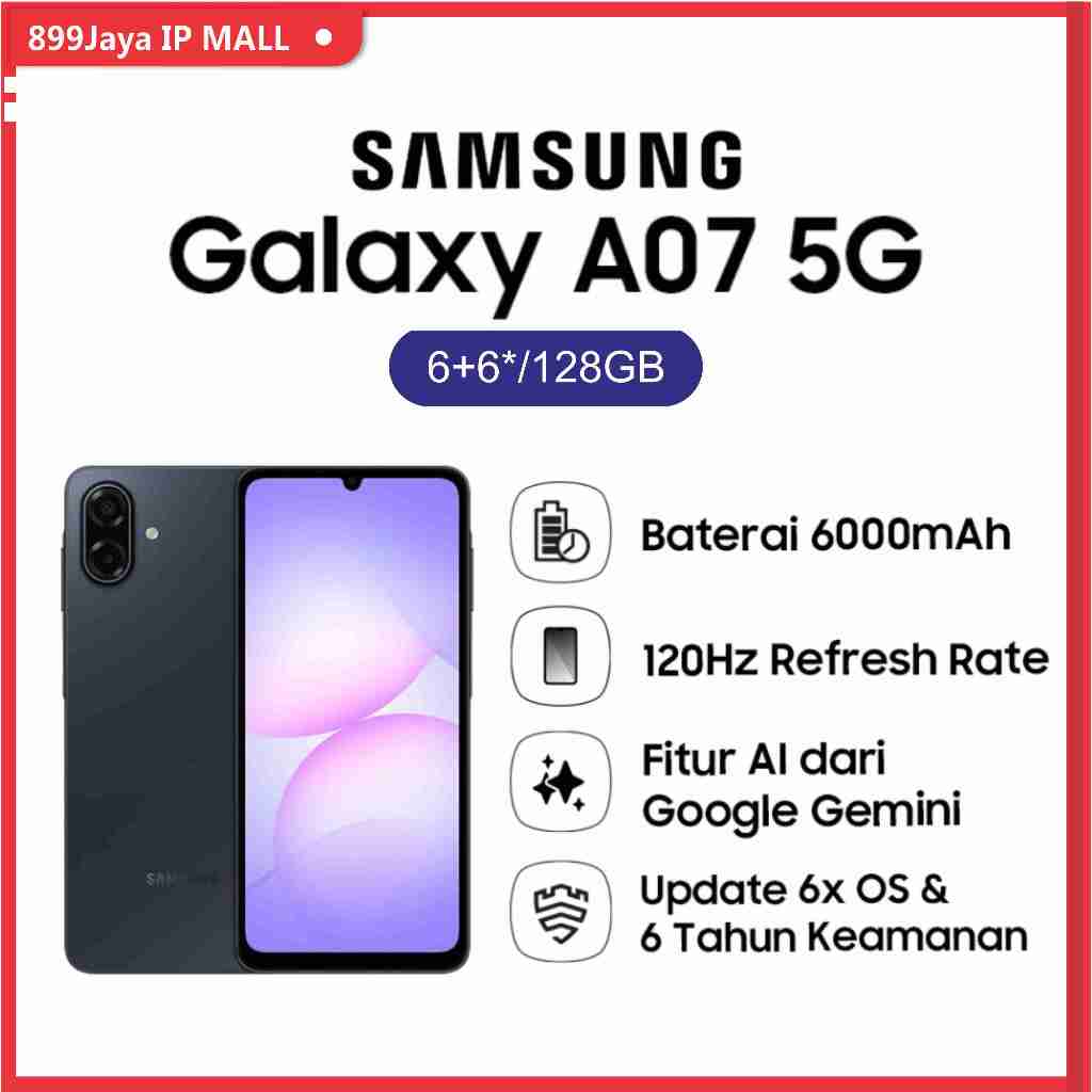 SAMSUNG GALAXY A07 5G 6+6/128GB - BERGARANSI RESMI SAMSUNG INDONESIA 12 BULAN