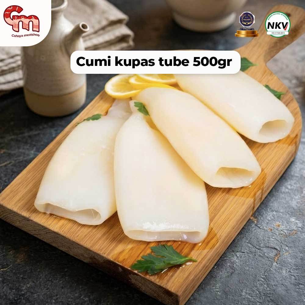 Cumi-Cumi Tube / Cumi Utuh Segar Frozen