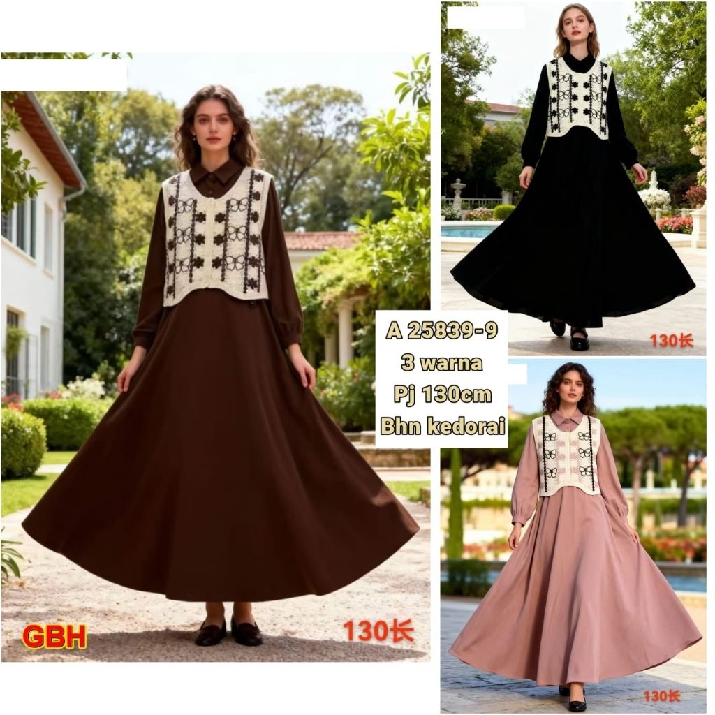 Midi dress ZARA WOMEN kedurae Rompi Rajut terbaru.