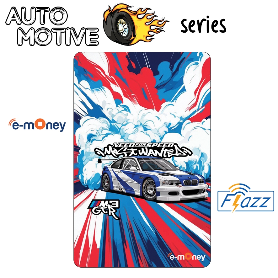 Emoney / Flazz Gen 2 Mobil BMW M3 Custom - Kartu Etoll Mandiri BCA - NFS Mostwanted