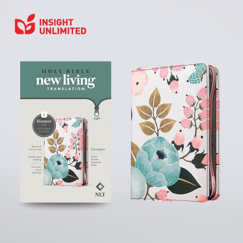 NLT Compact Zipper Bible
