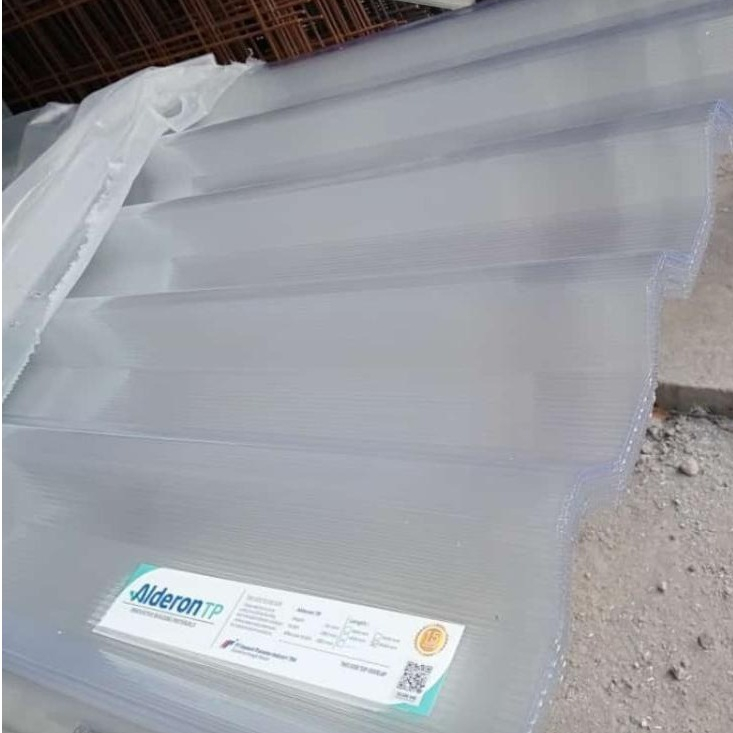 Alderon TP 830 Atap Transparan Double Layer / 2 Lapis Bening Clear