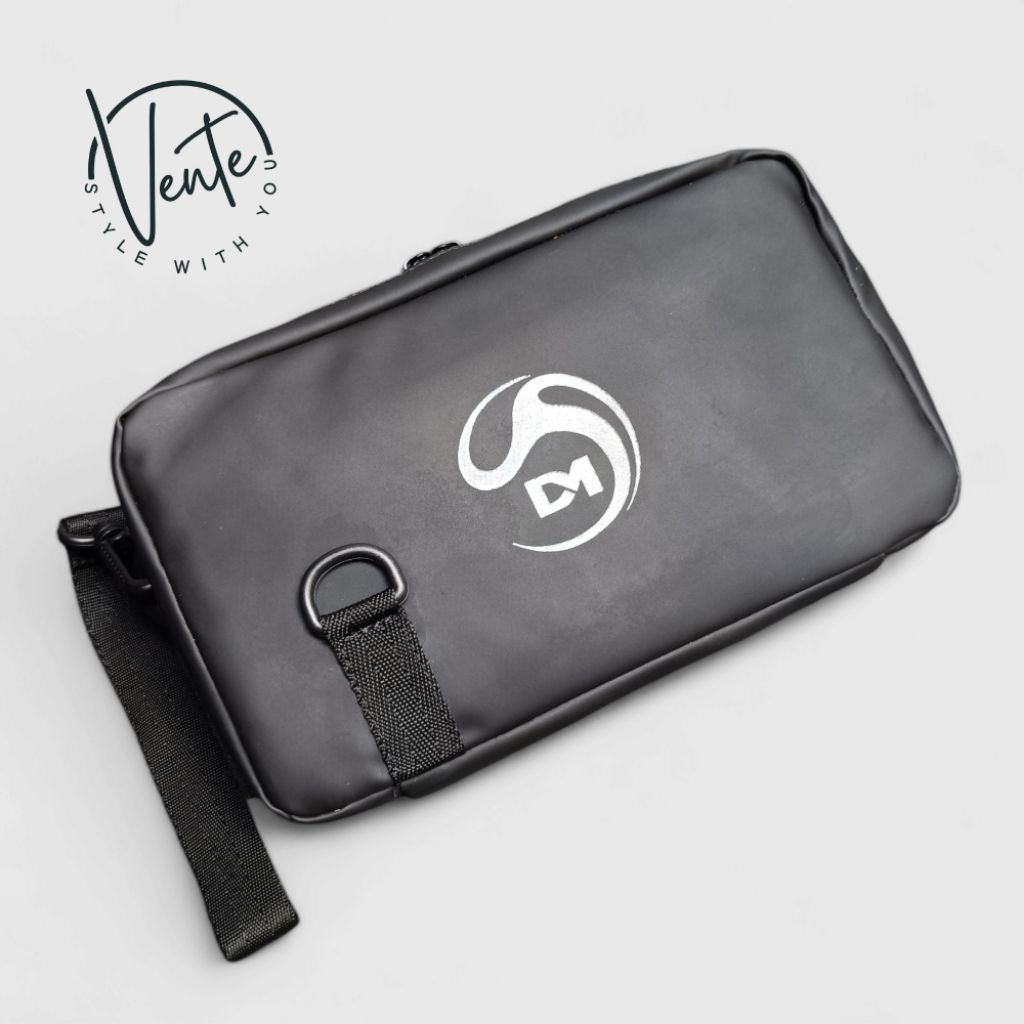 Vente DM50 MK - HITAM | Clutch Bag | Hand Bag | Tas Selempang | Slingbag | Pouch Pria | Pouch | Domp