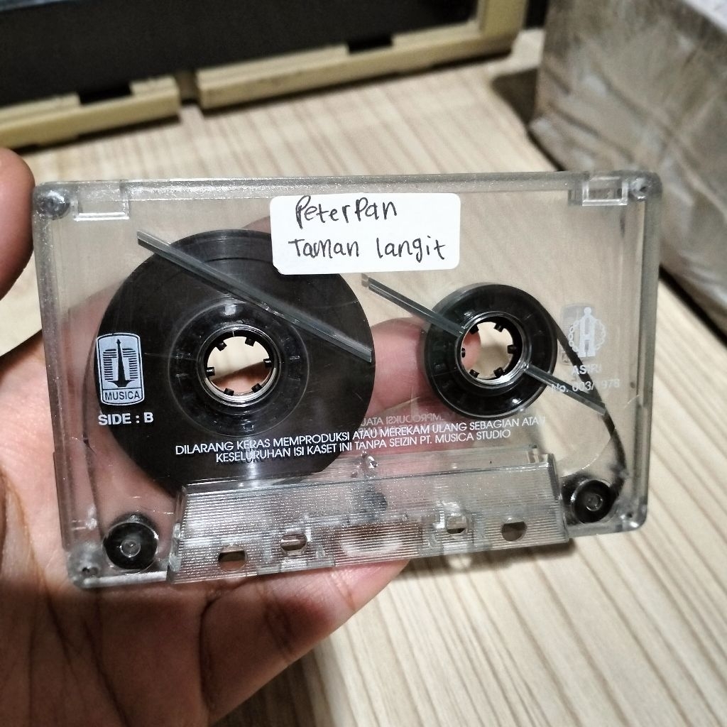 Kaset Pita Peterpan Taman Langit NoCover
