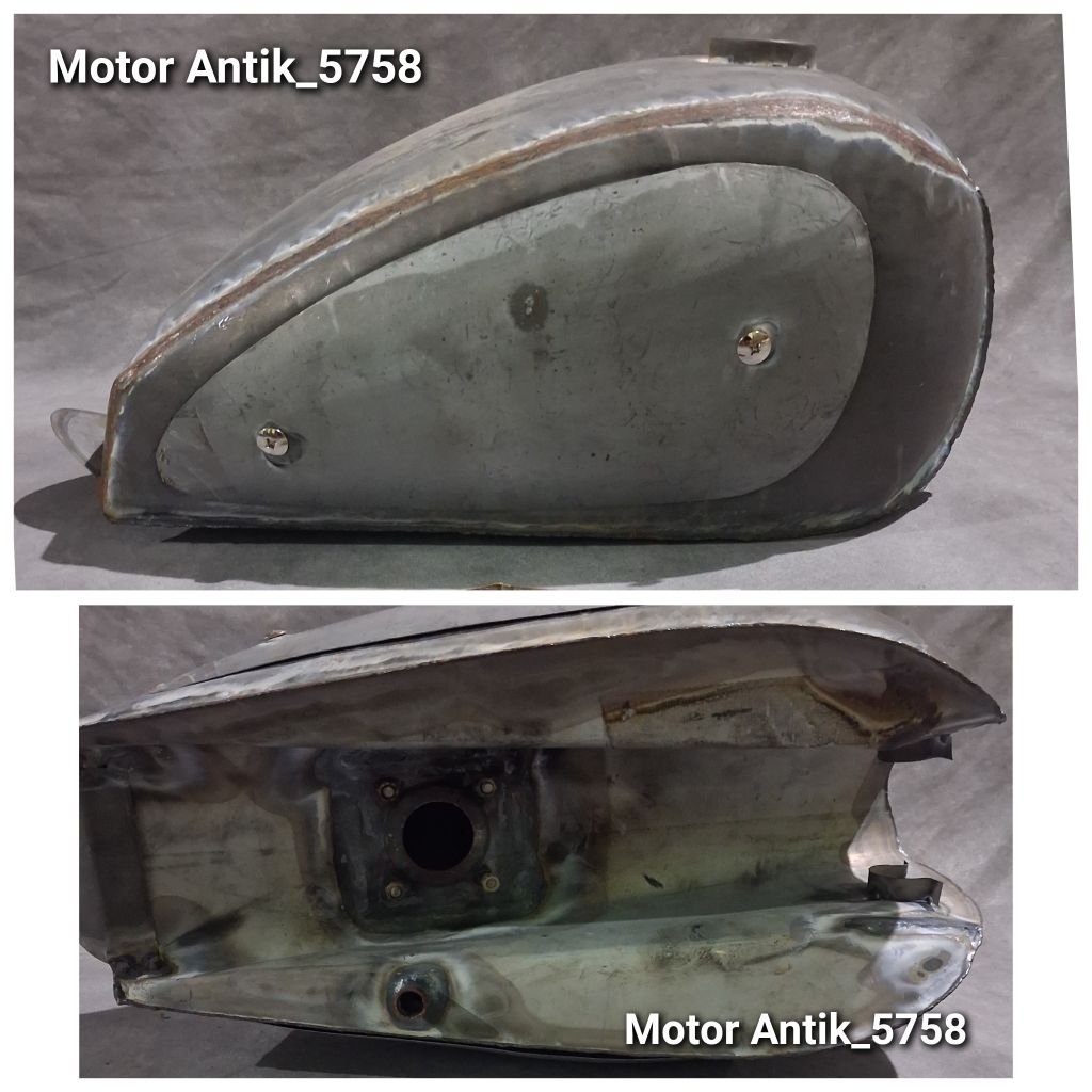 Tangki Custom Japstyle Lubang Full pam  Indikator bensin Tiger Megapro