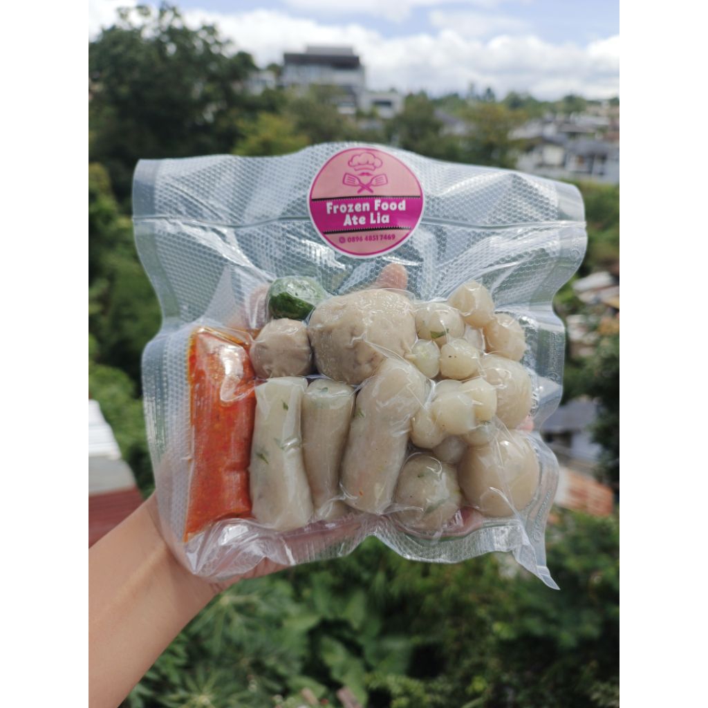 Cilok Mercon Kuah Bakso - Maknyoos