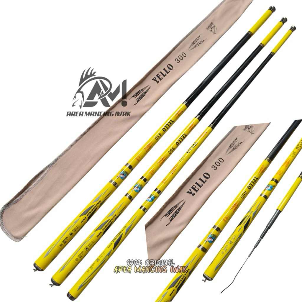 TEGEK CARBON NEPTUNE ZUPER & YELLO 300 360 450 540 RUAS SEDANG (ACTION MEDIUM)