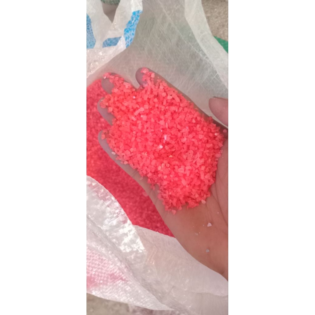 pasir silika merah 1kg/Pasir hias/Pasir aquarium/Pasir warna warni/Pasir aquascape