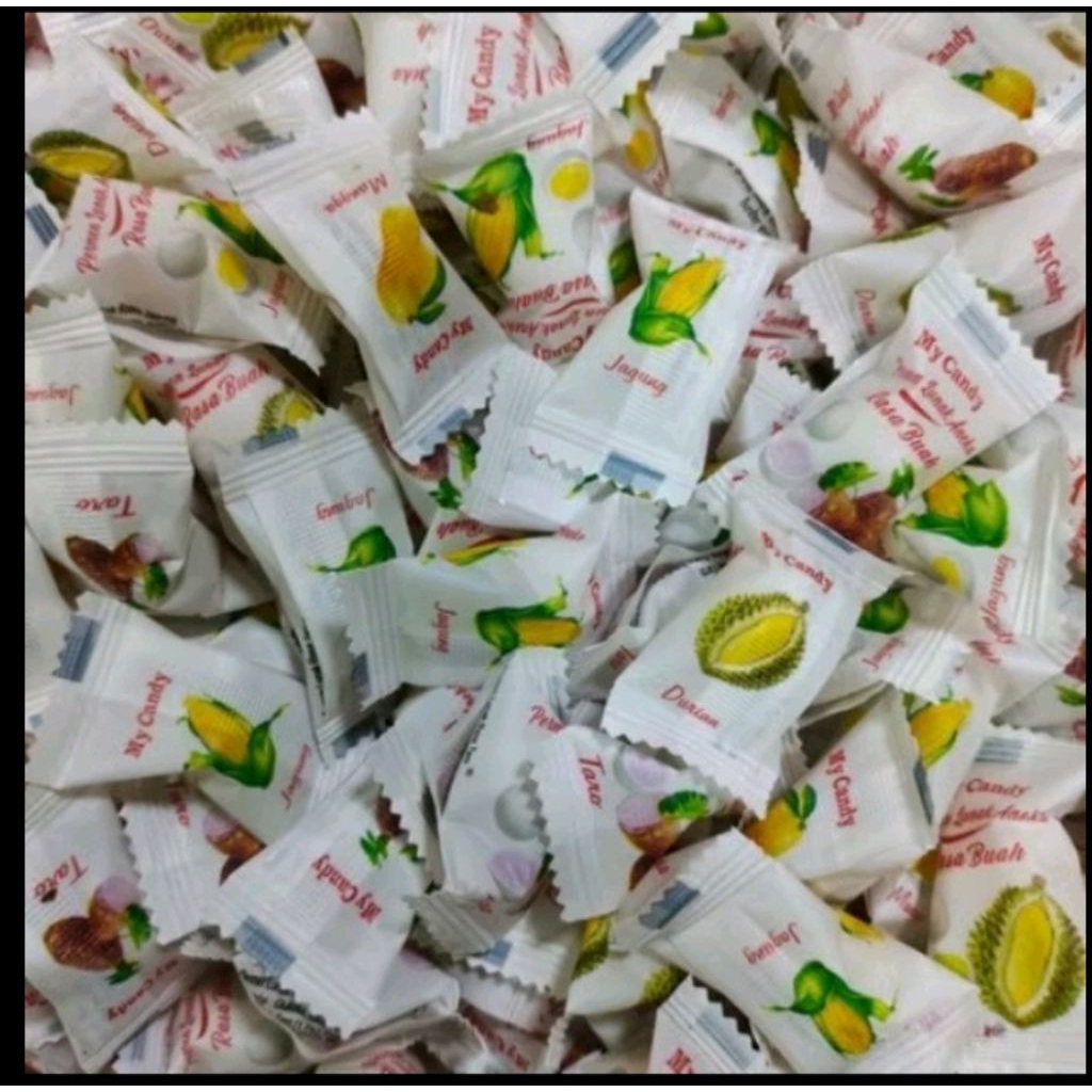 PERMEN LUNAK ANEKA RASA PERMEN LUNAK RASA BUAH BUAHAN / PERMEN LUNAK JAGUNG