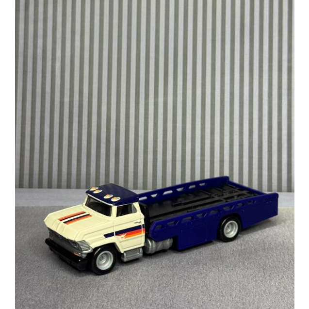 HOT WHEELS HORIZON HAULER LOOSE PREMIUM WHITE BLUE