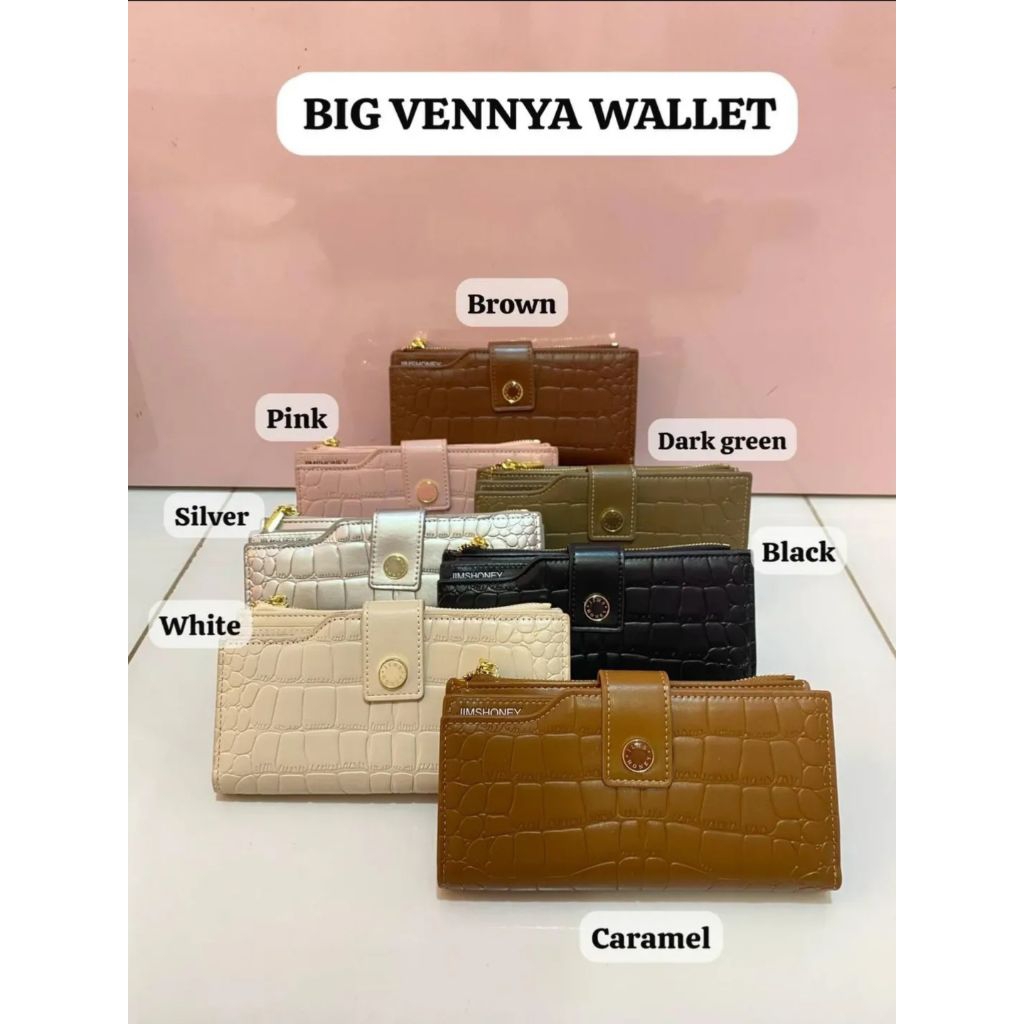 BIG VENNYA WALLET JIMS HONEY | DOMPET PANJANG JIMS HONEY | DOMPET IMPORT