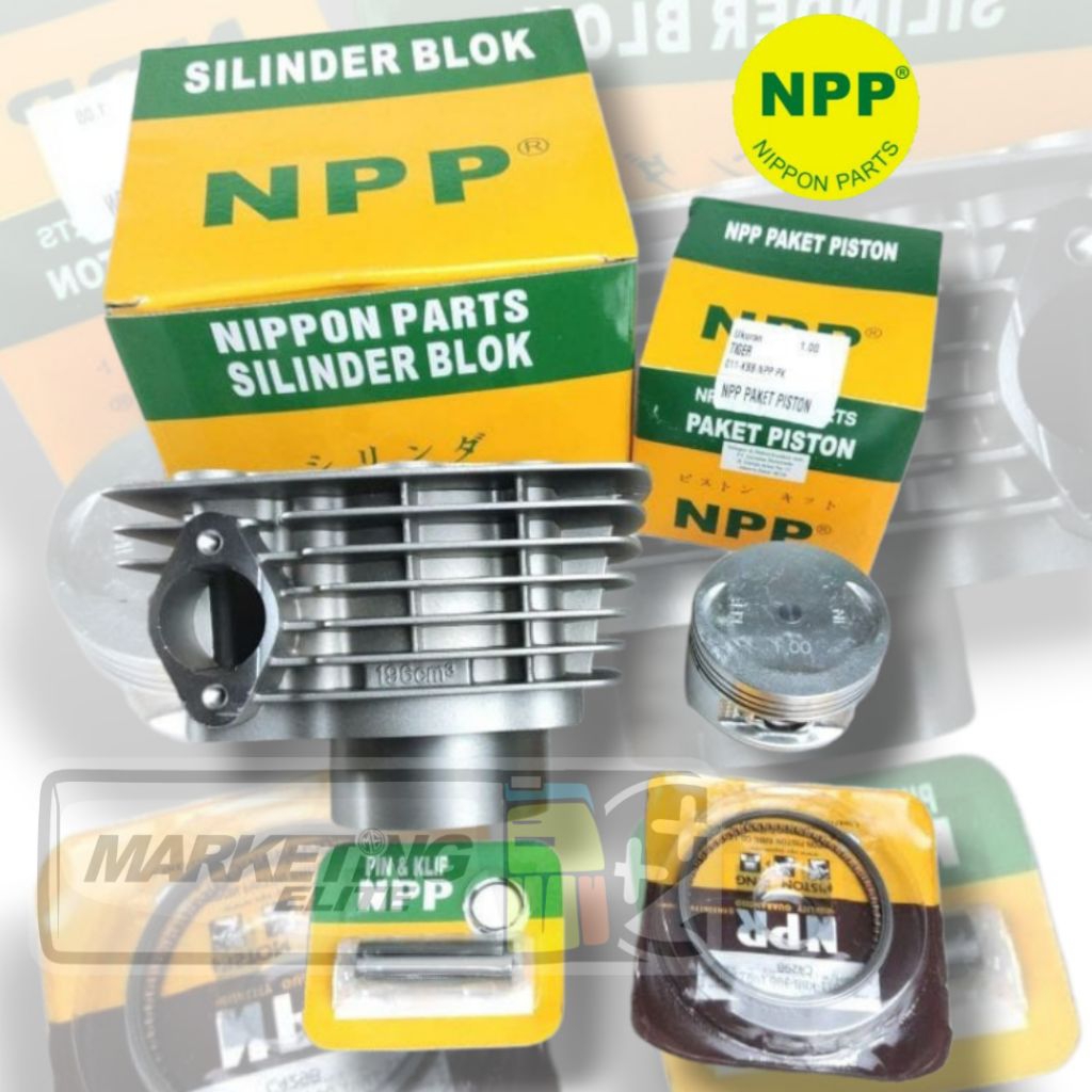 Blok Tiger NPP blok Tiger Npp Only atau set piston STD Tiger Npp