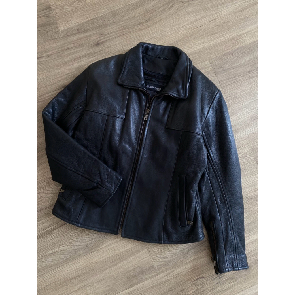 “CRUISER” CAFERACER KERAH DAUN | DETROIT JACKET