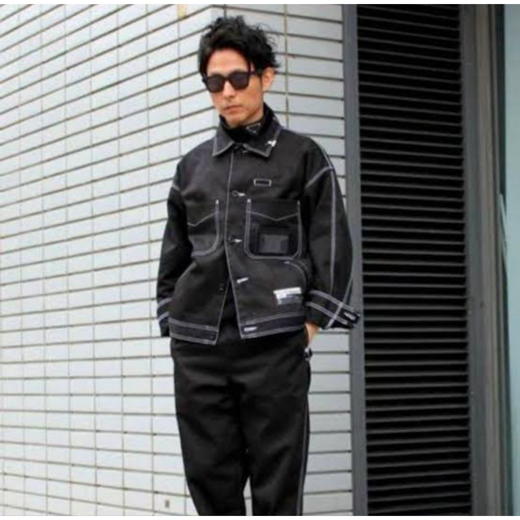 Jaket jeans GU x MIHARAYOSUHIRO (size XL)