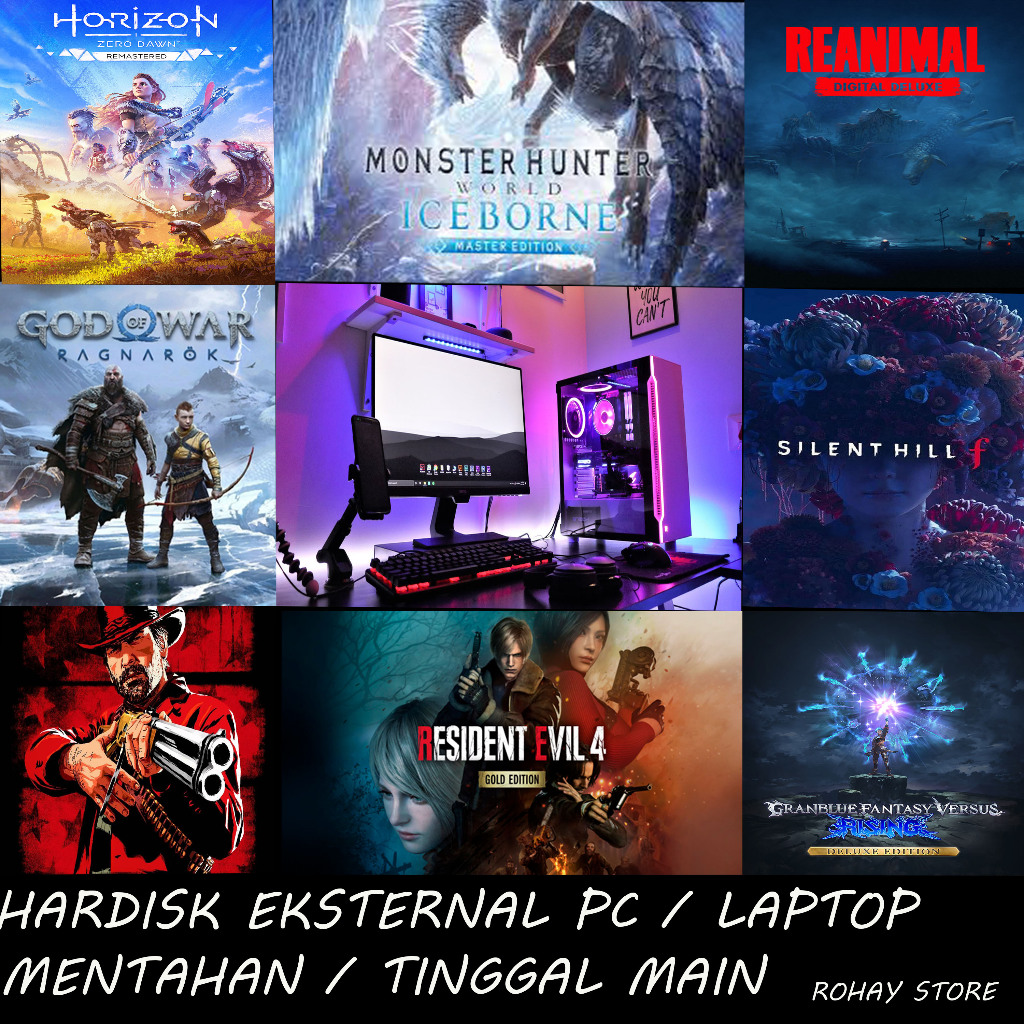 HARDISK EKSTERNAL 500GB FULLGAME