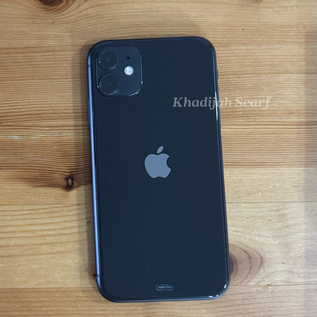 Apple Iphone 11 BLACK 128GB Original Resmi