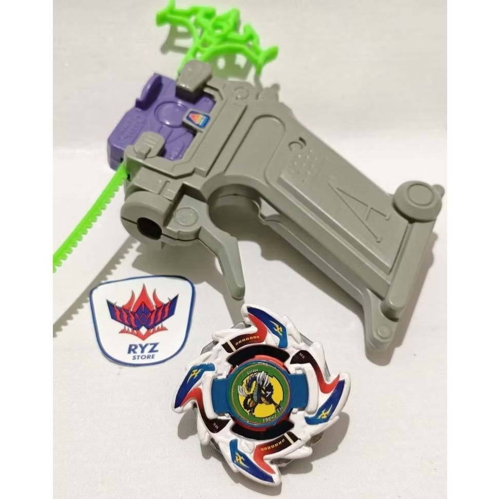 Beyblade Bakuten Sniper Launcher Vintage Gangsing Jadul