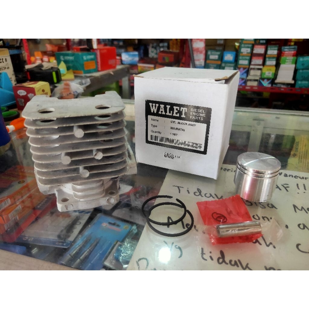 Kas (blok cylinder) 328/mesin rumput 2tak
