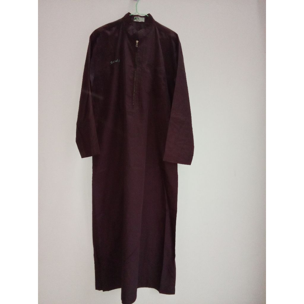 Preloved Jubah Pria Maroon