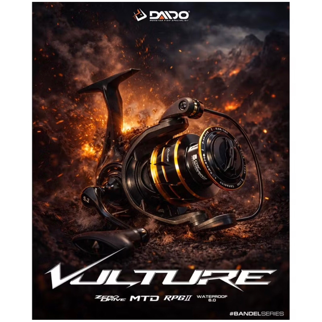 Reel Daido - Vulture 7 Ball bearing
