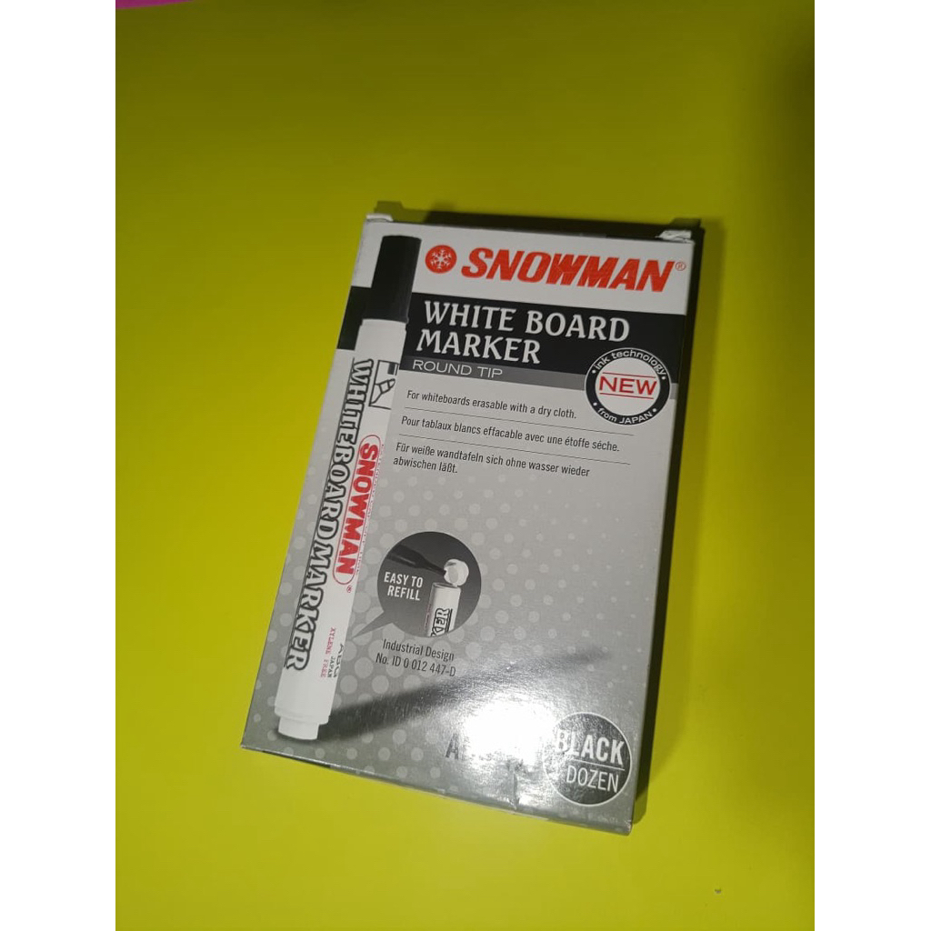 Spidol SNOWMAN Board Marker