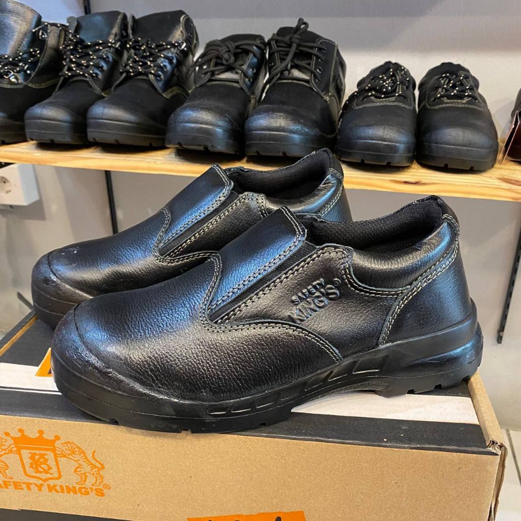 Sepatu Safety King's KWD 807 X-By Honeywell (Safety Shoes) keselamatan kerja Model Slip-On Original