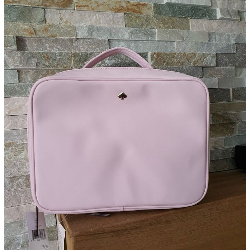 Tas Kosmetik Kate Spade Travel Cosmetic Jae Serendity Pink AUTHENTIC
