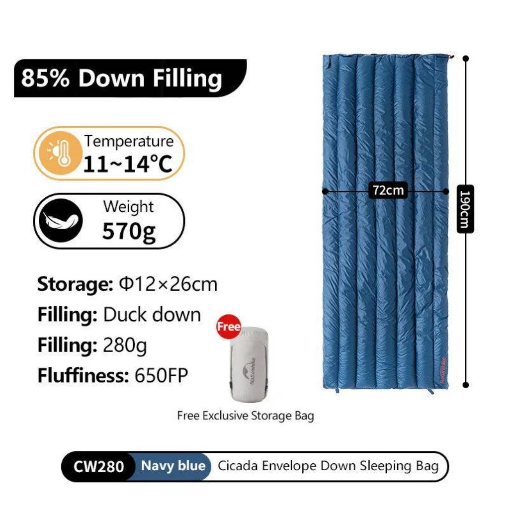 SLEEPING BAG CW280 NATUREHIKE NH17Y010-R