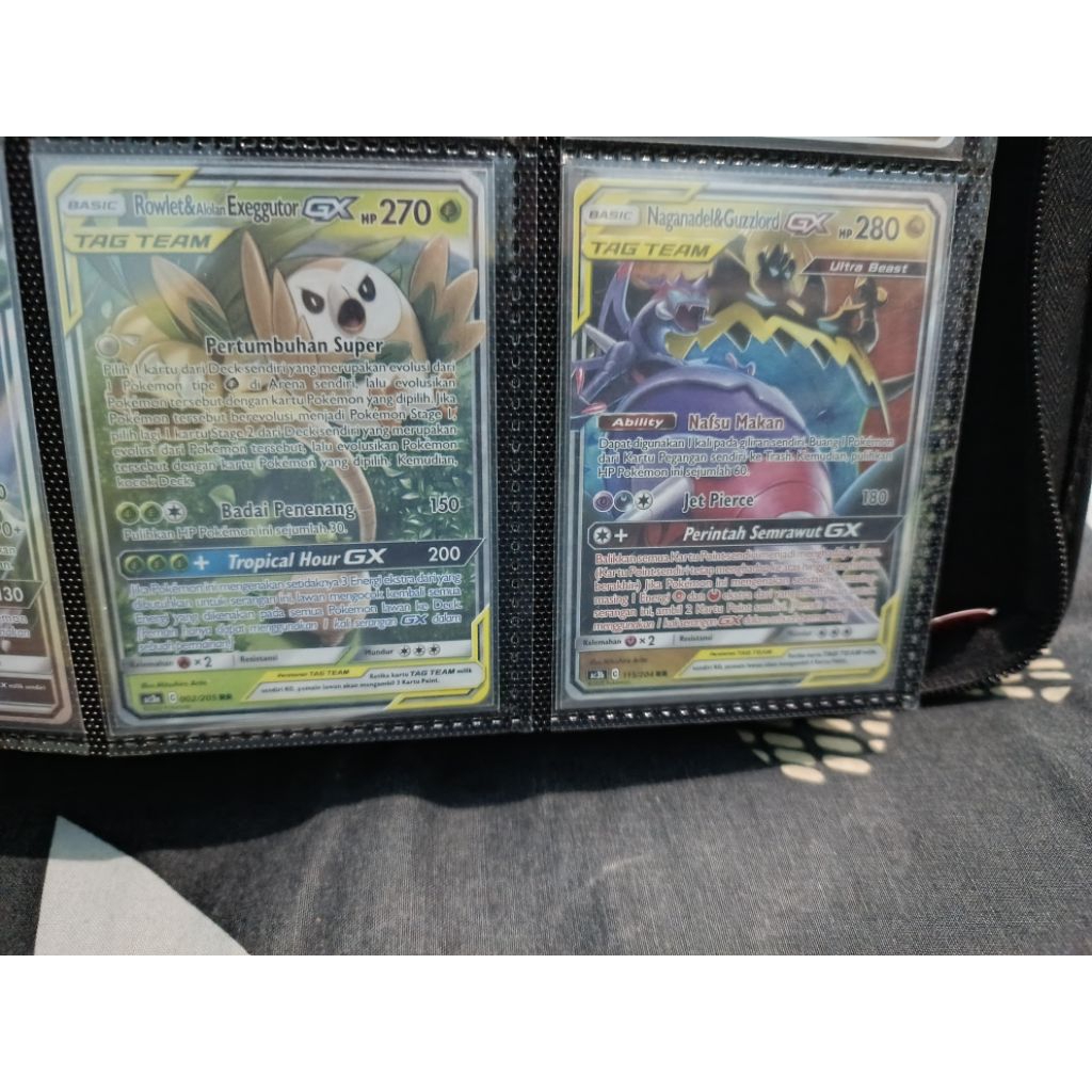 Tag Team Rowlet&Alola Exeggutor GX AC3a C 002/205 RR |