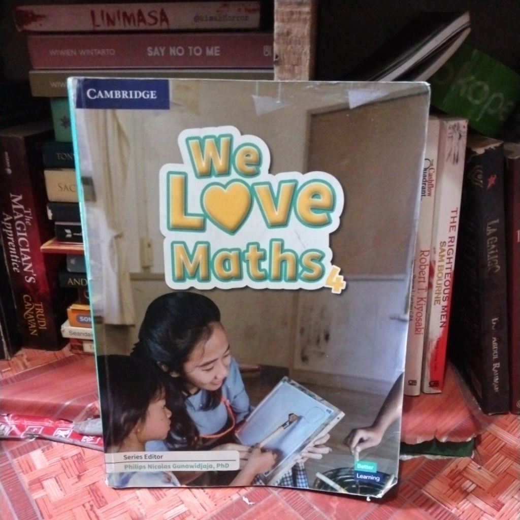 We Love Maths 4 bekas original