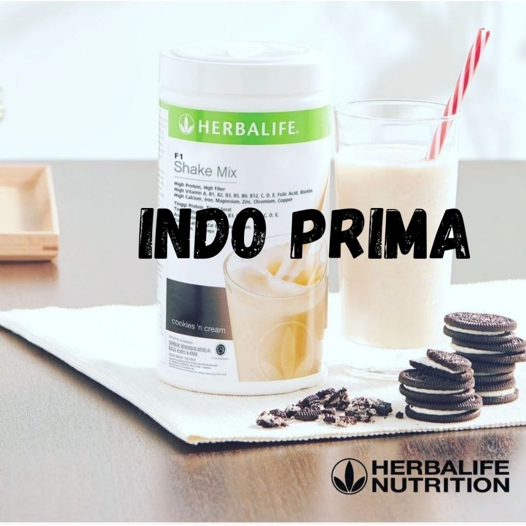 Shake Herbalife F1 550g dengan Nutrisi Lengkap dan Rasa Lezat