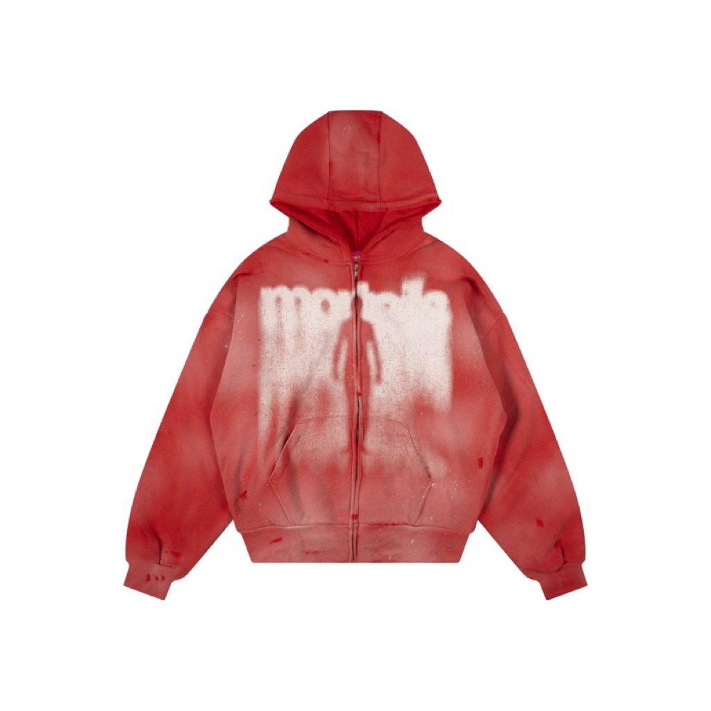 MORTEILS - DECONTS HOODIE RED SIZE L